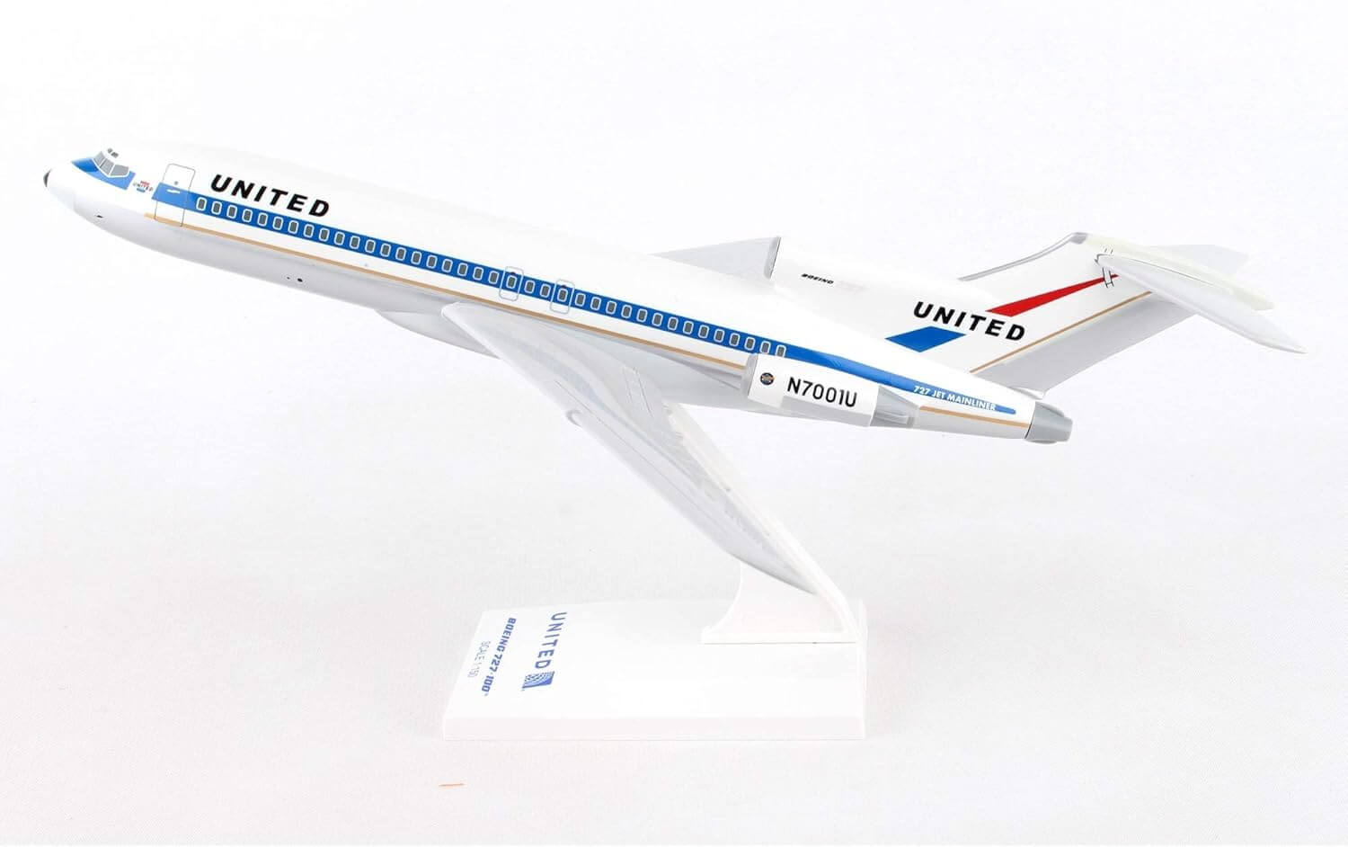 Daron Skymarks United 727-100 1-150 Museum of Flight